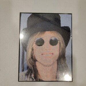 Collector's - Framed Tom Petty with His Lyrics. #10 of 25.  Excellent Condition!